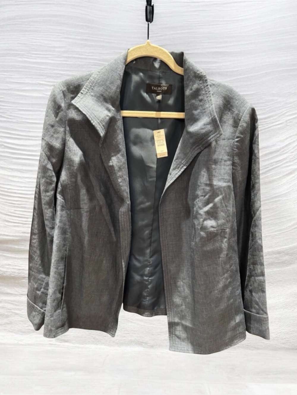 Talbots Charcoal Jacket, size 18W, brand new tags